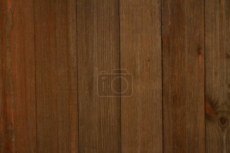 Foto de Fondo de madera de material texturizado granulado envejecido marrón - Imagen libre de derechos