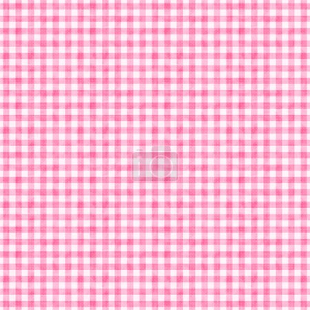  Pink gingham material background that repeats and seamless for baby and pregnancy 