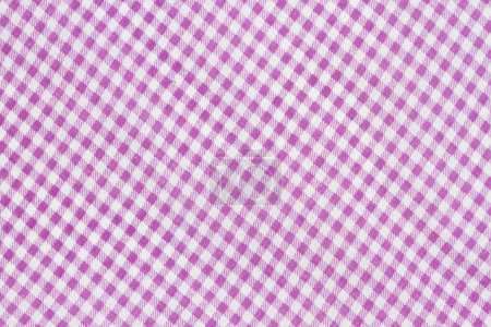 Purple gingham material background for baby and pregnancy 