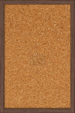 Photo for Blank Corkboard background for a bulletin board for your message - Royalty Free Image