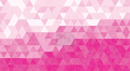 Photo for Textured pink triangle abstract background - Royalty Free Image