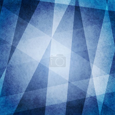 Photo for Blue and white retro line abstract background for a business message - Royalty Free Image
