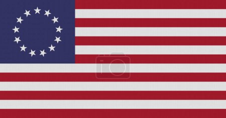 US-Flagge mit Sternen und Streifen Hintergrund für Ihren US oder patriotischen Hintergrund