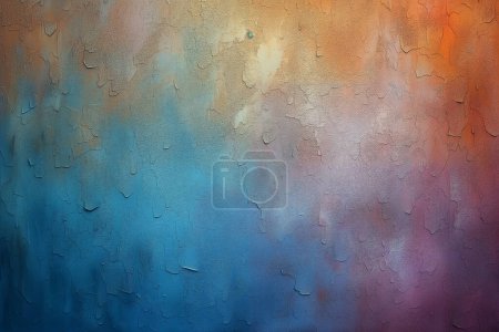 Photo for Impressionistic canva background texture, generative AI; - Royalty Free Image