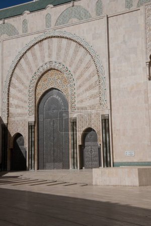 Foto de Exterior de la mezquita Hassan II, Casablanca, Marruecos _ 1575 - Imagen libre de derechos