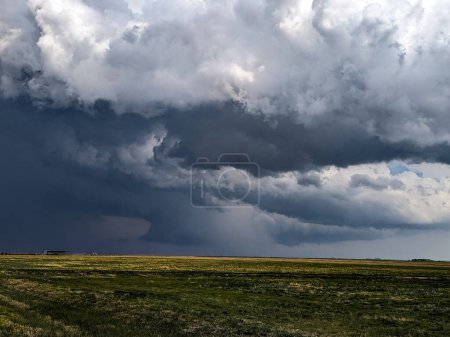 A tornado producing supercell thunderstorm in Texas on May 1st, 2024.