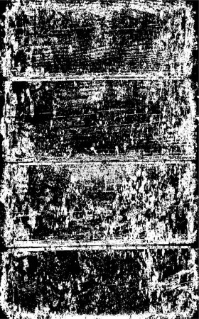 Illustration for Black and white monochrome old grunge vintage weathered background. abstract texture - Royalty Free Image