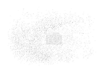 Ilustración de Fondo abstracto en blanco y negro. Textura monocromática de grietas, polvo, manchas. Patrón para impresión y diseño - Imagen libre de derechos