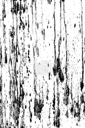 Illustration for Black and white texture. abstract grunge background. vector illustration - Royalty Free Image
