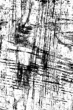 Ilustración de Fondo abstracto. textura monocromática. imagen incluyendo el efecto de los tonos en blanco y negro - Imagen libre de derechos