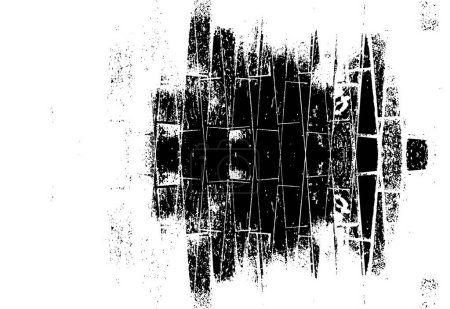Illustration for Black and white grunge creative background - Royalty Free Image