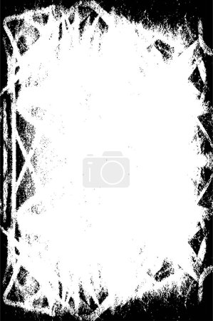 Ilustración de Fondo grunge blanco y negro - Imagen libre de derechos