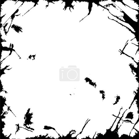 Photo for Distressed black and white texture. grunge texture. abstract background. - Royalty Free Image