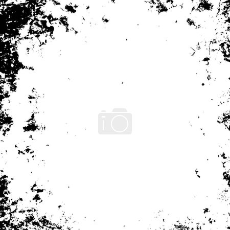 Ilustración de Fondo abstracto. Textura monocromática. La imagen incluye un efecto de los tonos blanco y negro. - Imagen libre de derechos