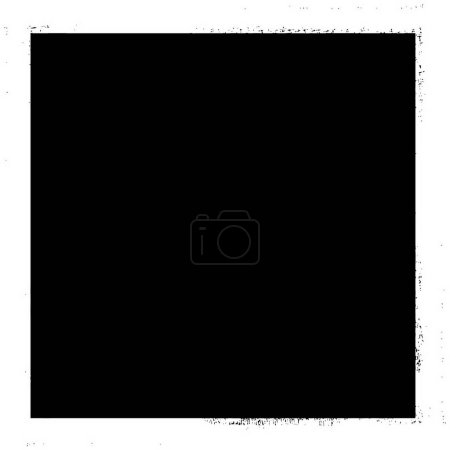 Illustration for Abstract black and white rough texture, vector illustration - Royalty Free Image