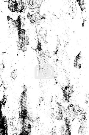 Illustration for Grunge background in black and white texture. abstract vector illustration. - Royalty Free Image