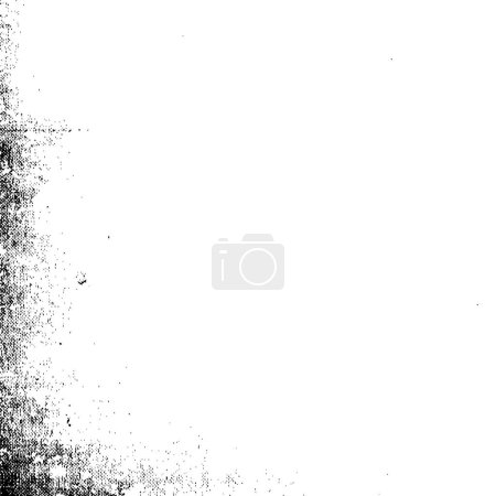 Ilustración de Fondo grunge abstracto en blanco y negro, ilustración vectorial - Imagen libre de derechos