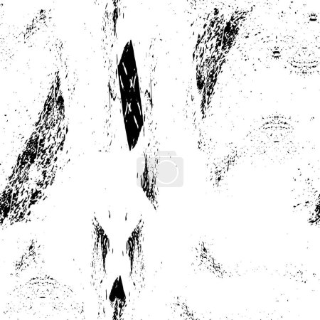 Ilustración de Fondo grunge abstracto en textura en blanco y negro - Imagen libre de derechos