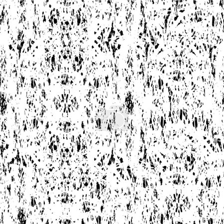Ilustración de Fondo grunge abstracto en textura en blanco y negro - Imagen libre de derechos