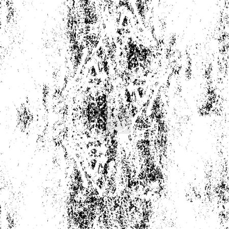 Ilustración de Fondo abstracto. textura áspera. fondo texturizado en blanco y negro. - Imagen libre de derechos