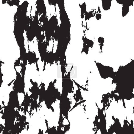 Ilustración de Abstracto negro y blanco grunge fondo creativo - Imagen libre de derechos