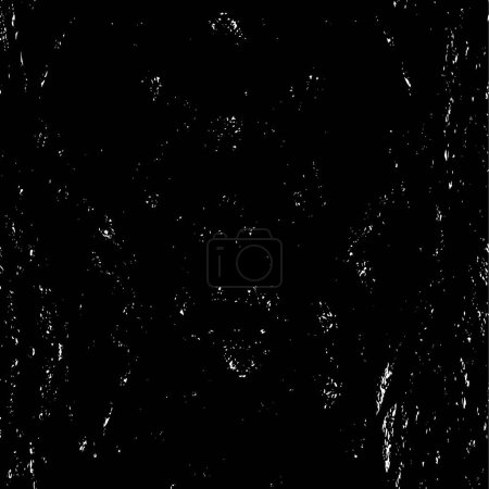 Illustration for Black and white grunge abstract background. vector illustration - Royalty Free Image