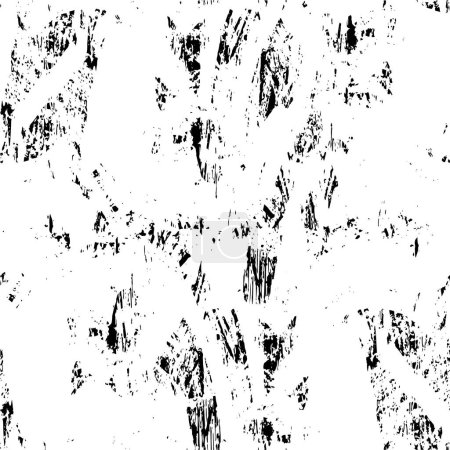 Ilustración de Ilustración vectorial. Grunge abstracto fondo blanco y negro. - Imagen libre de derechos