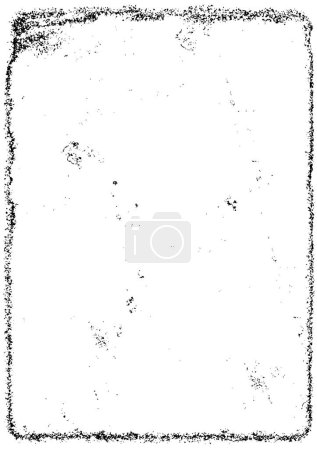 Photo for Abstract monochrome background. Black and white vector illustration - Royalty Free Image