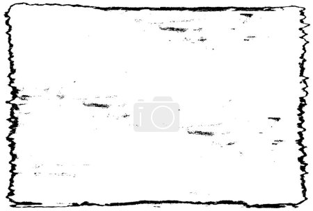 Illustration for Abstract grunge texture, black and white wallpaper - Royalty Free Image