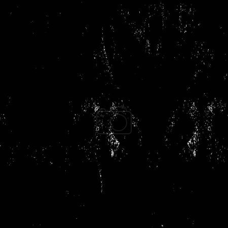 Ilustración de Textura grunge abstracta, fondo de pantalla en blanco y negro - Imagen libre de derechos