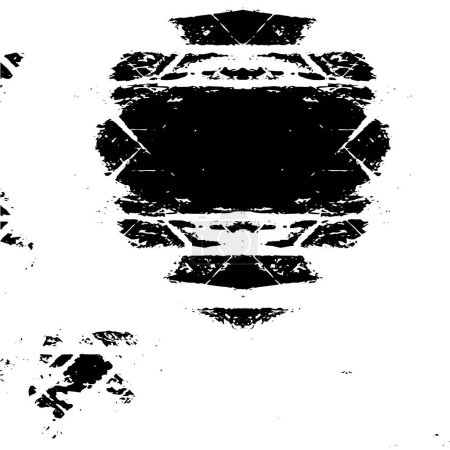 Illustration for Abstract grunge background. black and white tones. - Royalty Free Image