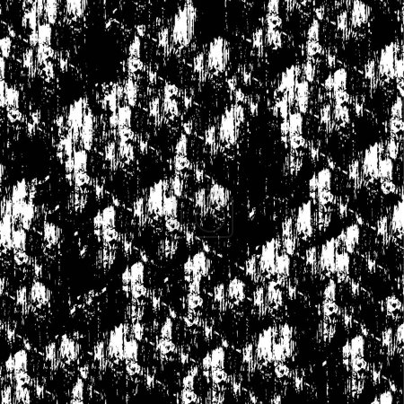 Ilustración de Negro textura blanca, negro, fondo grunge. - Imagen libre de derechos