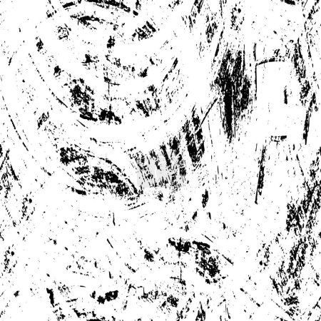 Ilustración de Textura monocromática. fondo texturizado en blanco y negro. - Imagen libre de derechos