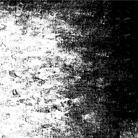 Illustration for Monochrome abstract texture. image including effect of black and white tones - Royalty Free Image