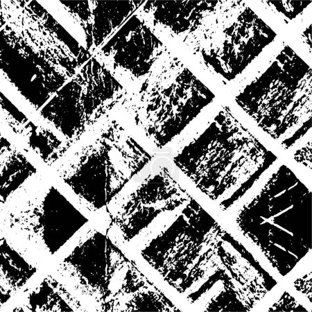 Ilustración de Fondo grunge. textura en blanco y negro - Imagen libre de derechos
