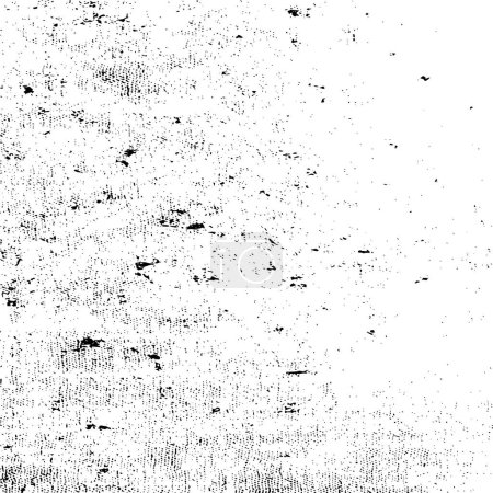 Illustration for Abstract black and white texture. grunge vector background. - Royalty Free Image