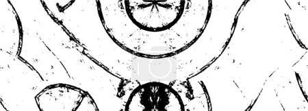 Photo for Abstract background, black and white texture. vector illustration. - Royalty Free Image