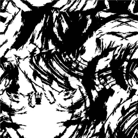 Ilustración de Textura angustiada - Scratch Grunge Striped Background. Textura Vector con líneas verticales .Dust Overlay Distress Grain. - Imagen libre de derechos