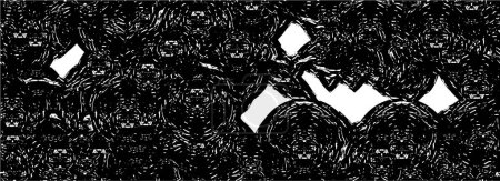 Ilustración de Fondo grunge en colores blanco y negro - Imagen libre de derechos