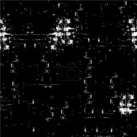 Ilustración de Textura grunge abstracta, fondo blanco y negro. ilustración vectorial - Imagen libre de derechos