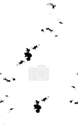 Illustration for Abstract grunge black and white background. vector illustration - Royalty Free Image