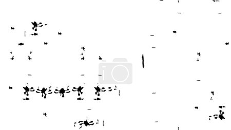Illustration for Vector abstract pattern. black and white  texture - Royalty Free Image