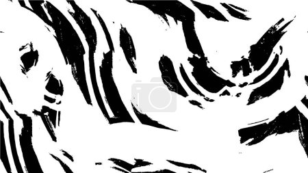Photo for Abstract black and white grunge background template - Royalty Free Image