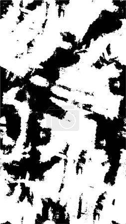 Illustration for Abstract black and white grunge background template - Royalty Free Image