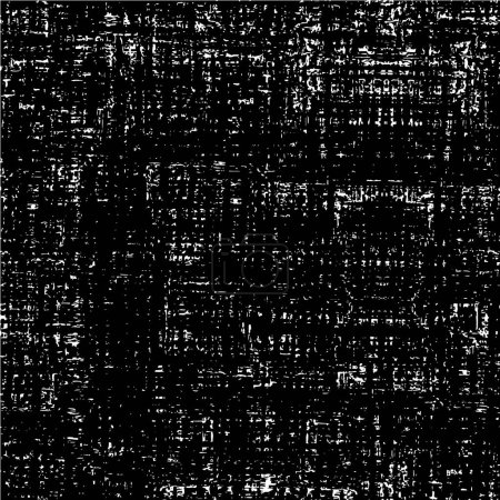 Ilustración de Textura superpuesta angustiada de metal viejo, asfalto pelado agrietado, pared de hormigón. fondo abstracto. ilustración vectorial - Imagen libre de derechos