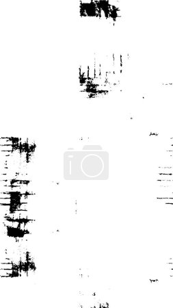 Téléchargez les illustrations : Abstrait fond grunge noir et blanc. texture monochrome. - en licence libre de droit