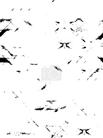 Photo for Black and white grunge abstract background. vector illustration. - Royalty Free Image