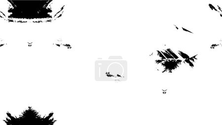 Ilustración de Fondo grunge abstracto. textura en blanco y negro - Imagen libre de derechos