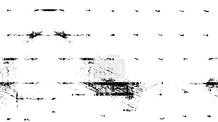 Illustration for Monochrome abstract texture. image including effect of black and white tones - Royalty Free Image