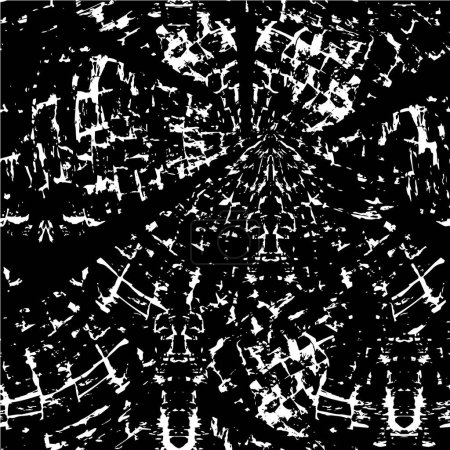 Ilustración de Abstracto geométrico negro pixel fondo. - Imagen libre de derechos